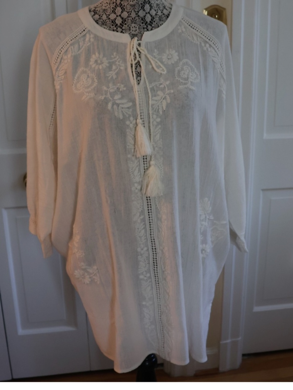GORGEOUS Rachel Zoe Bo-Ho Cotton Tunic XL-XXL